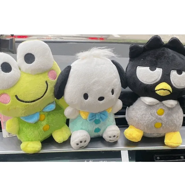 당일출고 [정품] 산리오와친구들 고리 인형 케로피 포챠코배드바츠마루 고리인형 가방인형