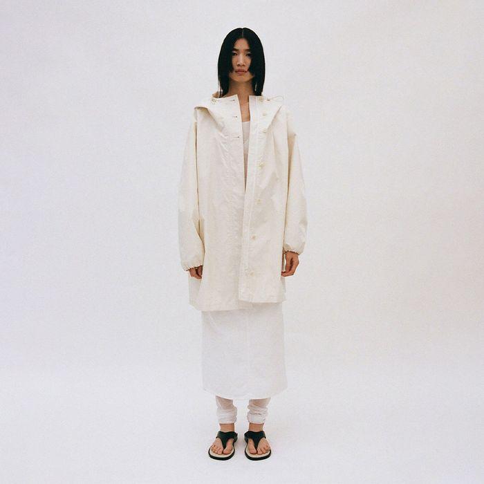 Oversized Wind Jacket (Cream)