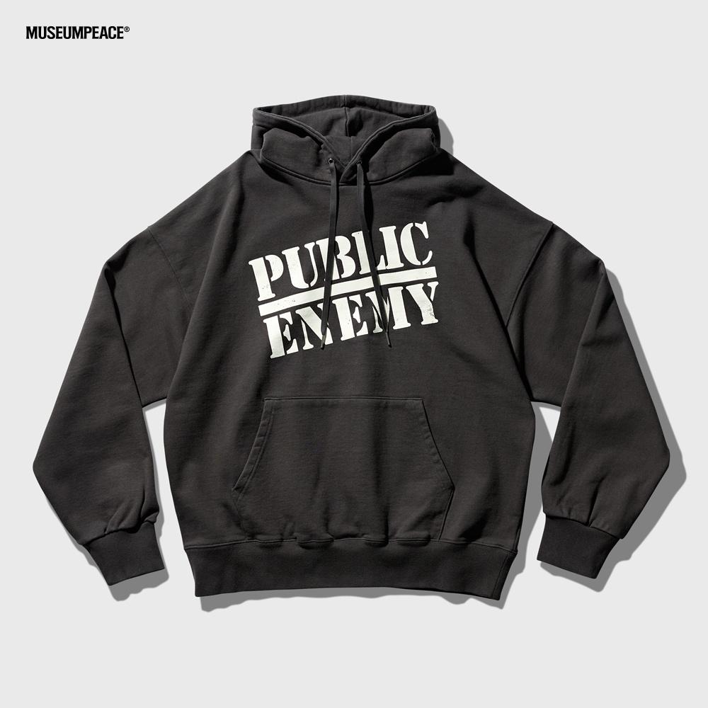 Public Enemy Hoodie Vintage Black