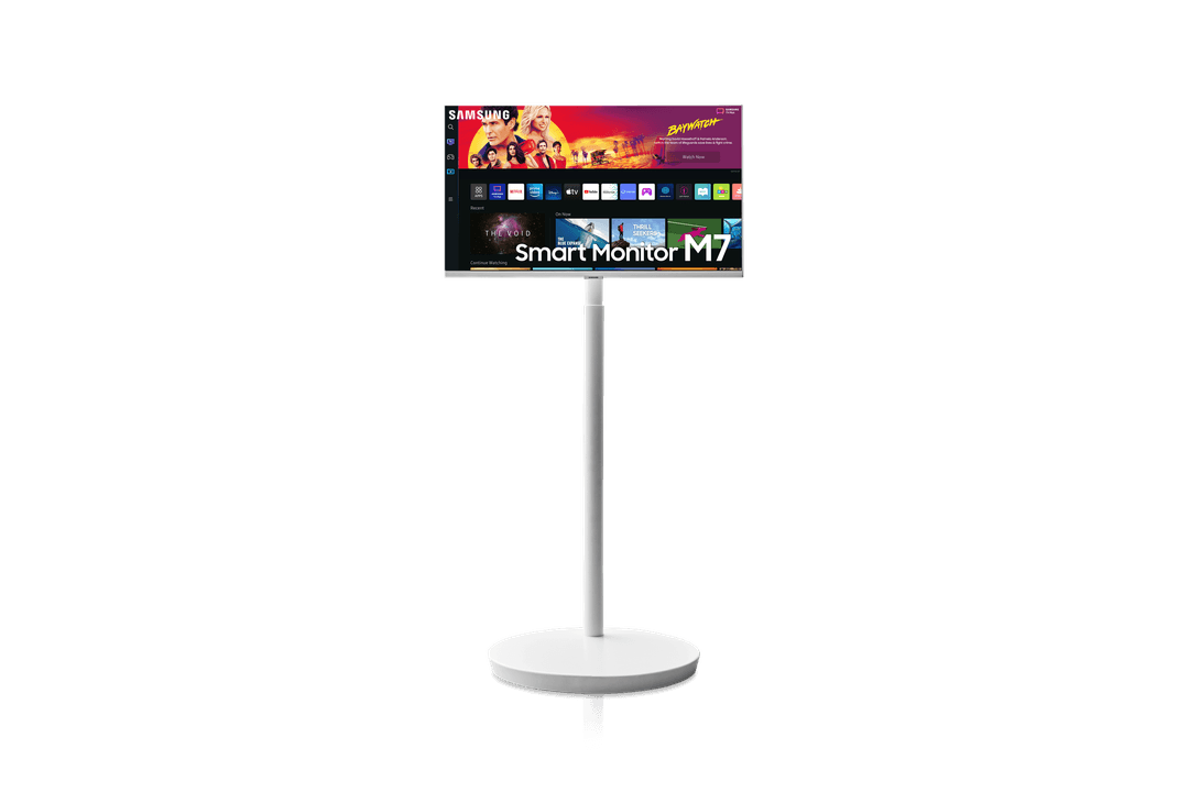 스마트모니터 무빙 스탠드 M7(M70B) 화이트 (80 cm)