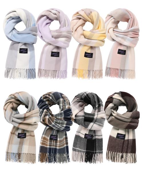 커들 체크머플러 13종