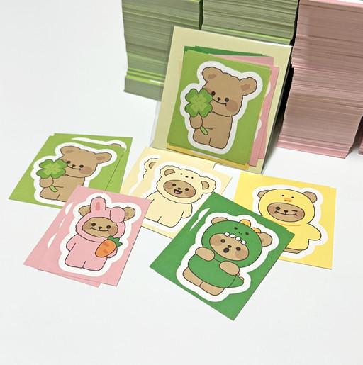 미니미 마로 모조지 스티커팩