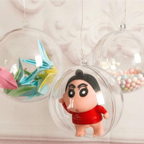 일상채움 아크릴 투명 볼 케이스 5p세트 인테리어 모빌 장식 반구 - 인테리어모빌 | 쿠팡