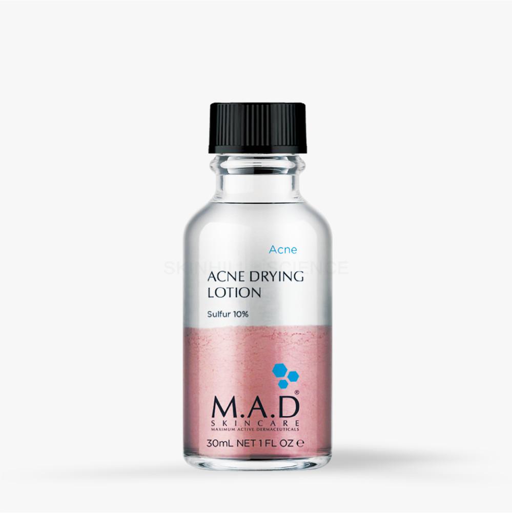 매드 스킨케어 아크네 드라잉 로션 (설퍼 10%) 30g  트러블 모공 피지