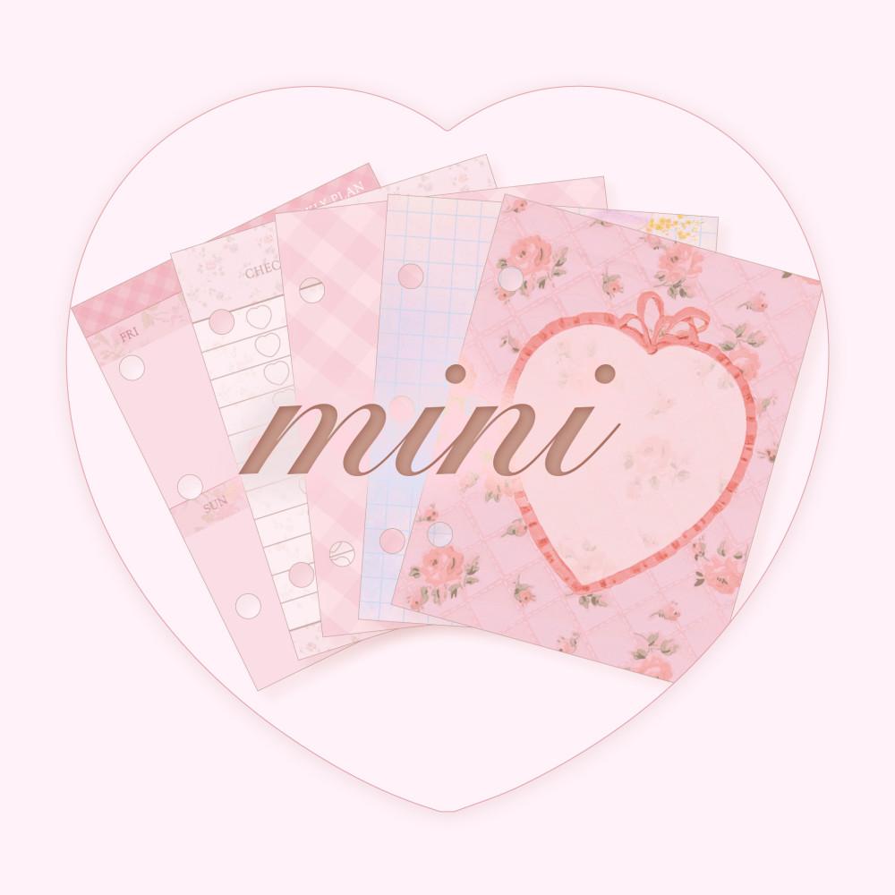 [드리미라이츠] cherish romance - mini 3공 속지