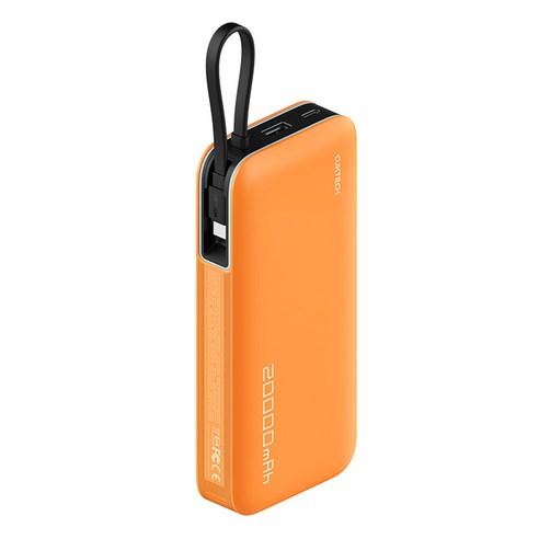 CUKTECH 쿡테크 55W 일체형 보조배터리 양방향 고속 충전 보조배터리 20000mAh 여행용 C타입 입출력 케이블+전력 표시 - 보조배터리 | 쿠팡