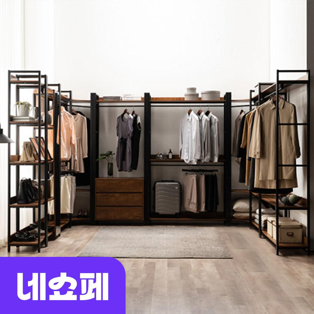 네쇼페 / 삼익가구 HOT 인기 모더니크 시스템 옷장 드레스룸 800 1단 행거 / 시리즈