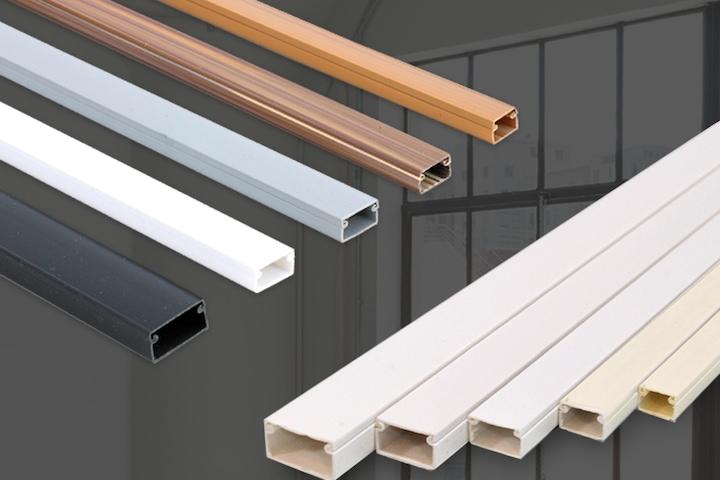 사각몰딩1~5호 국산 전선 몰딩 몰드 PVC 인테리어 케이블 선정리
