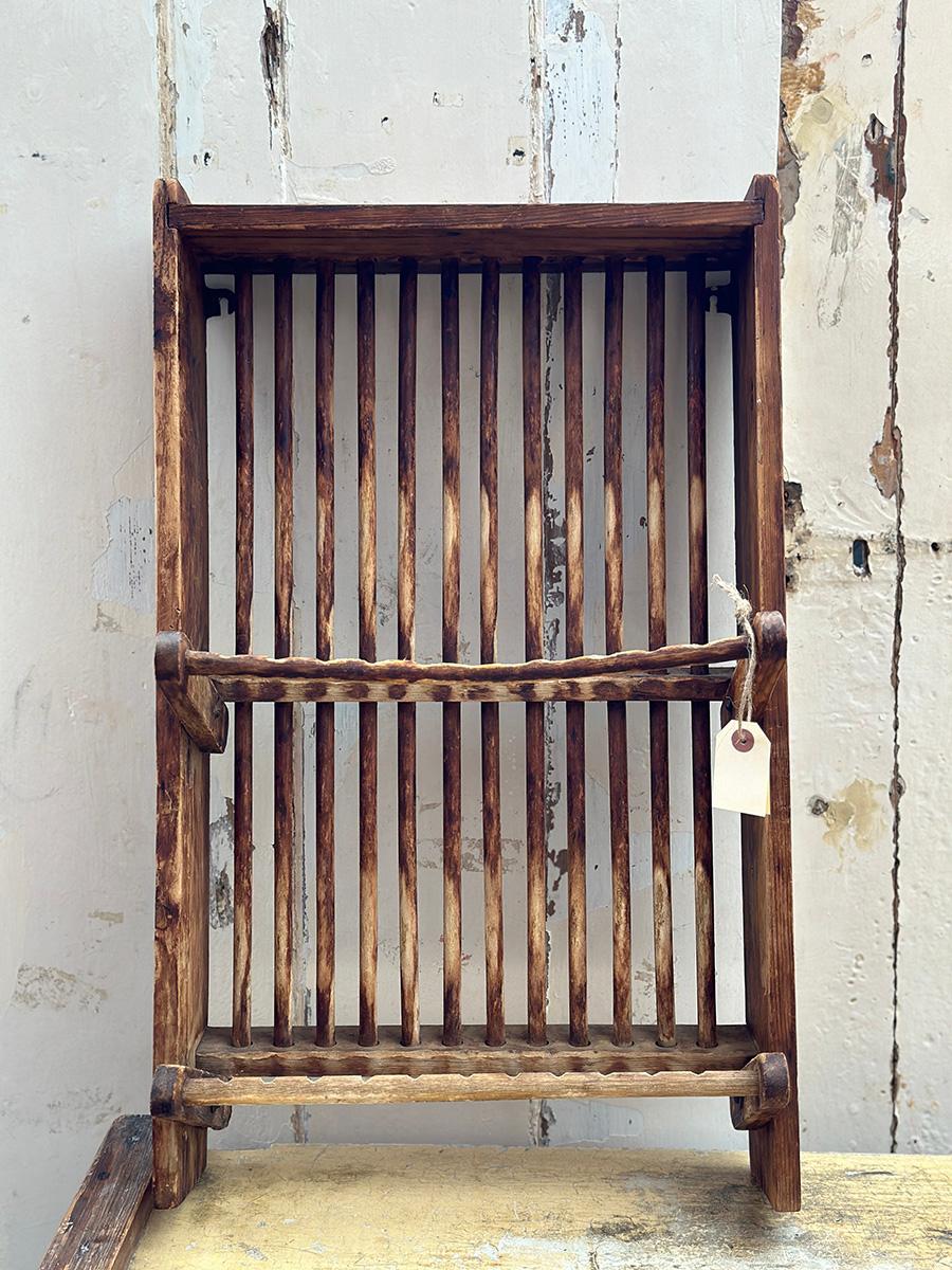 23-053 올드 빈티지 폴더블 플레이트 랙