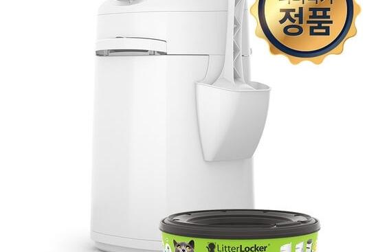 [오늘의딜][리퍼] 리터락커 플러스 고양이 분변처리통 본품세트