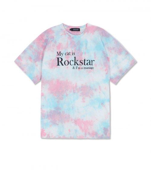 My cat is Rockstar (Tie-dye ver.) (Cotton candy)