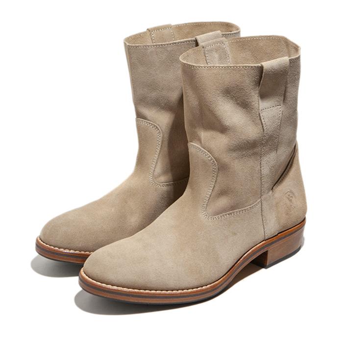 1/2 Gardian Beige Suede Boots