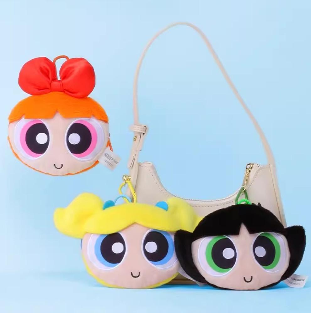 파워퍼프걸 공식 동전지갑 키링 3종 블로섬