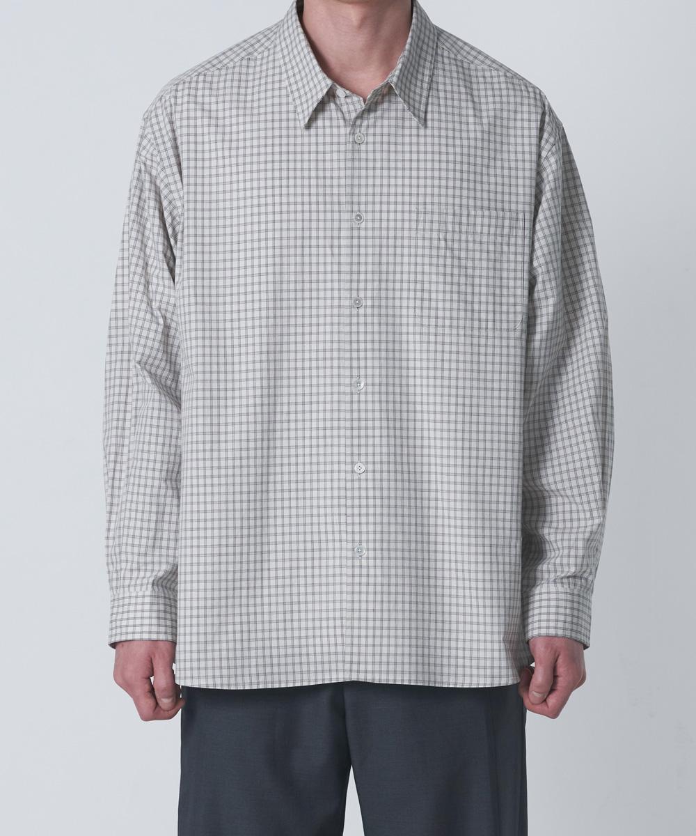 Daily Check Shirts IVORY (2.27 배송)