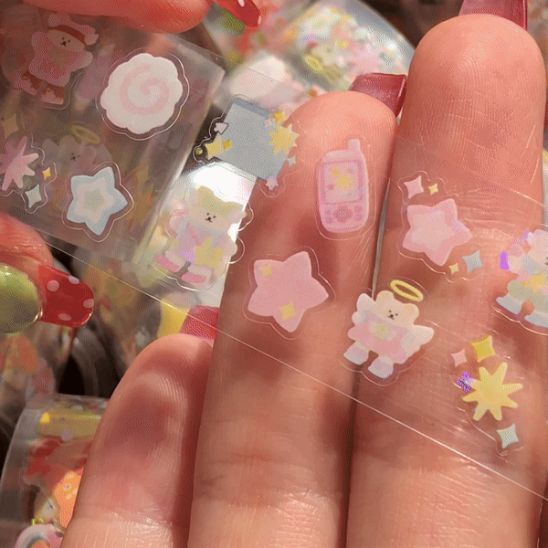 별사탕 엔젤허니옷장 쁘띠롤스티커