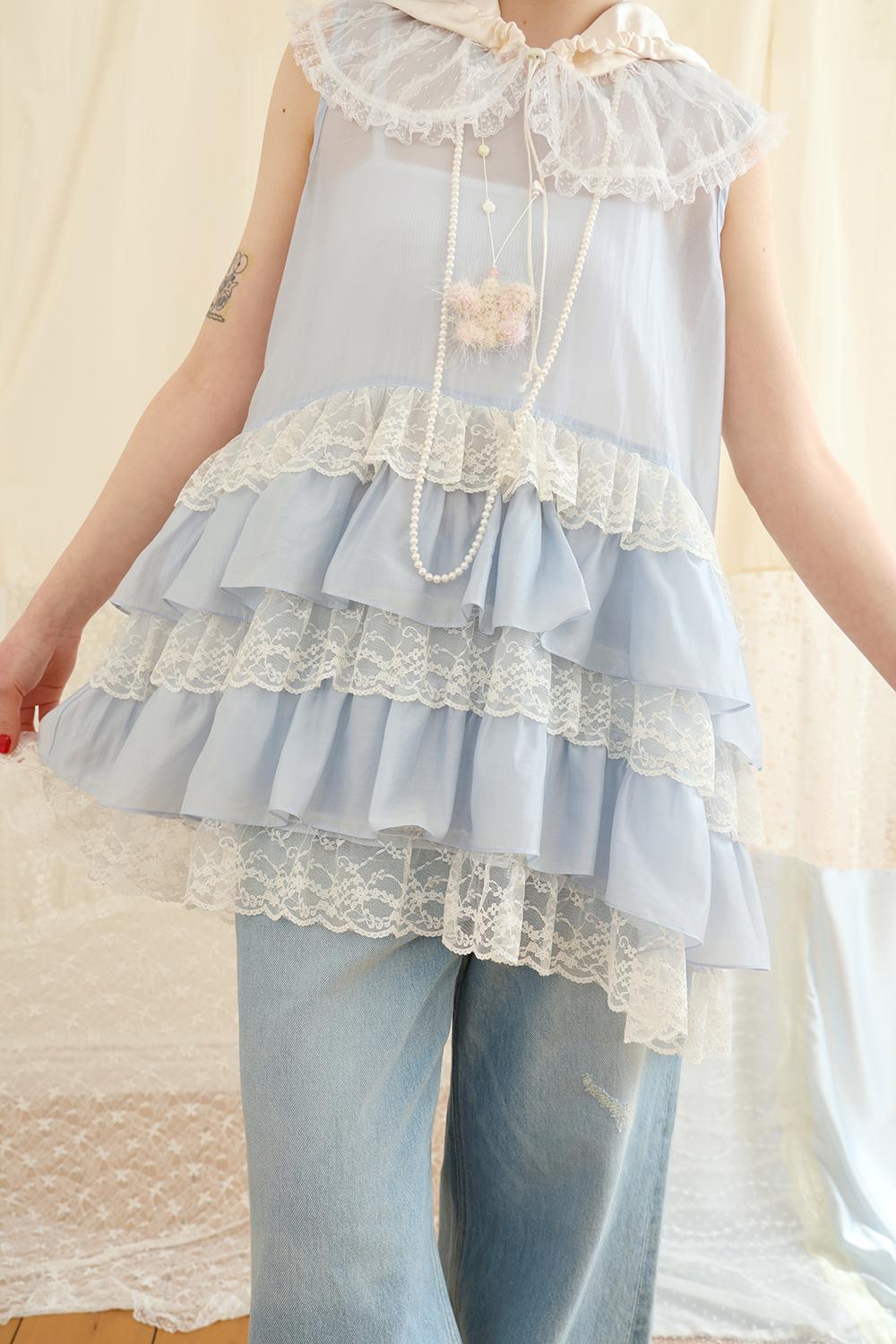 Odelia flapper dress (Powder blue)