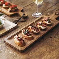 시리 원목 직사각 트레이 (소)