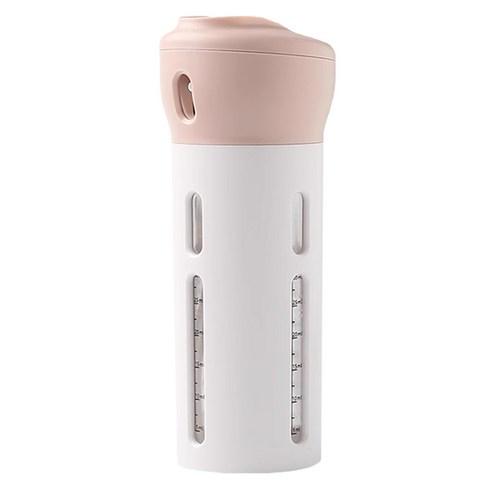팔로잉샵 4 in 1 디스펜서 여행용 공병, 핑크, 1개