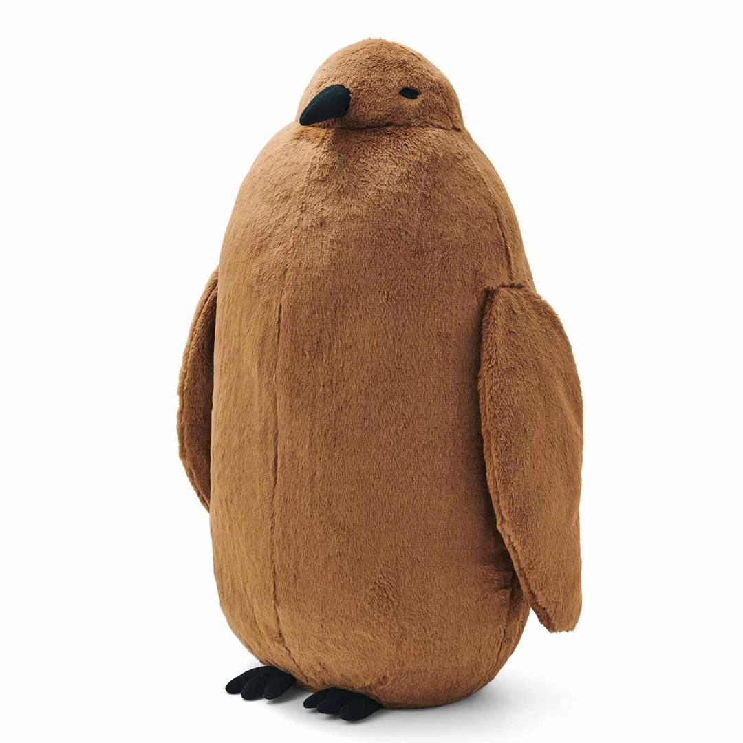 旭山動物園・ボルネオの森応援商品 YOU＋MORE！ 実寸大のオウサマペンギンのヒナ布団収納｜YOU＋MORE！［ユーモア］｜フェリシモ【公式通販】