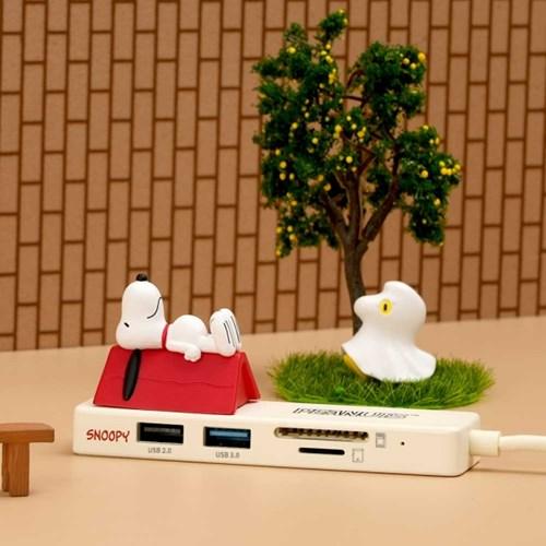 피너츠 스누피 USB 멀티허브
