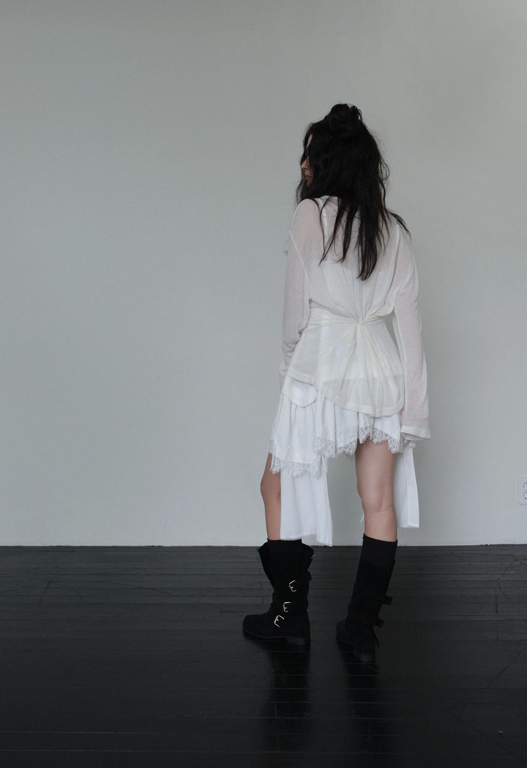 Layered Unbal Sleeveless Dress