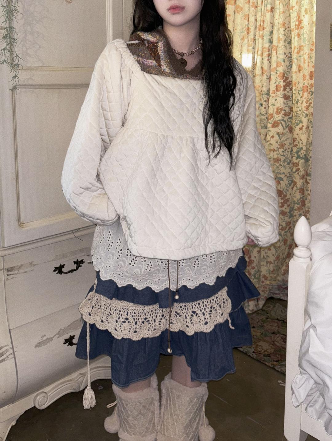 (무배) vintage 블라우스