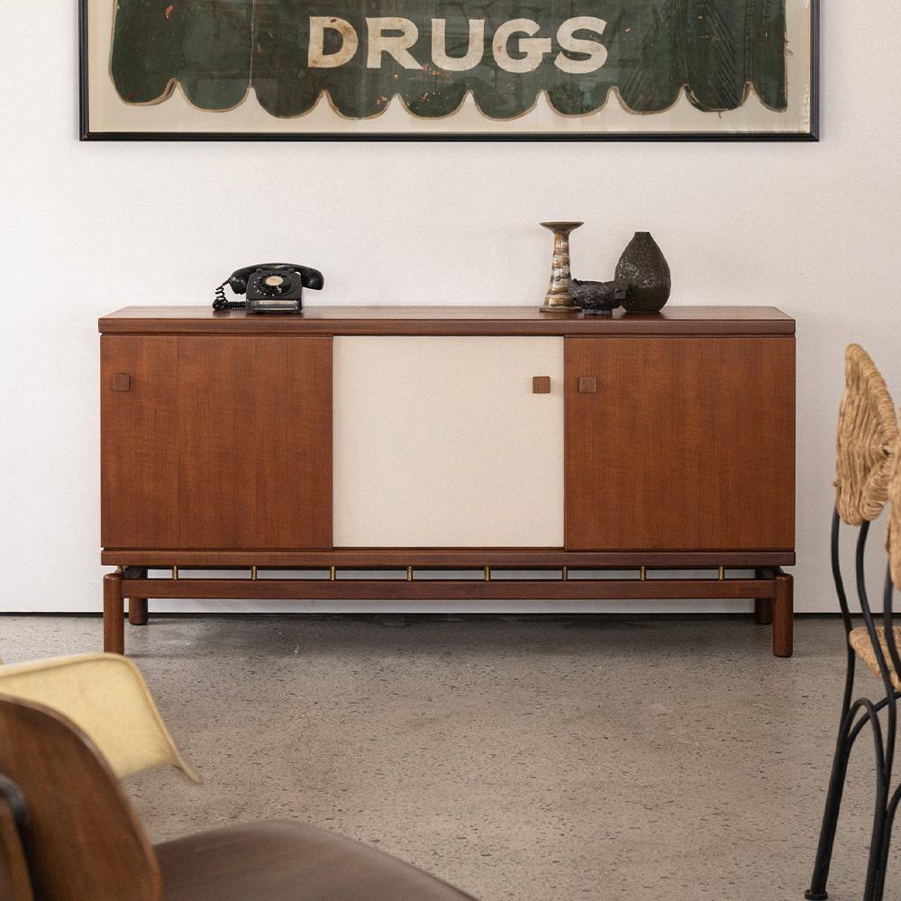 Teak Wood Sideboard by Ilmari Tapiovaara