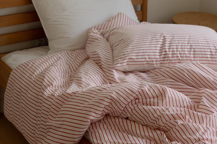 [단독] 샘 스트라이프 60수 순면 차렵이불 세트 (5COLORS)