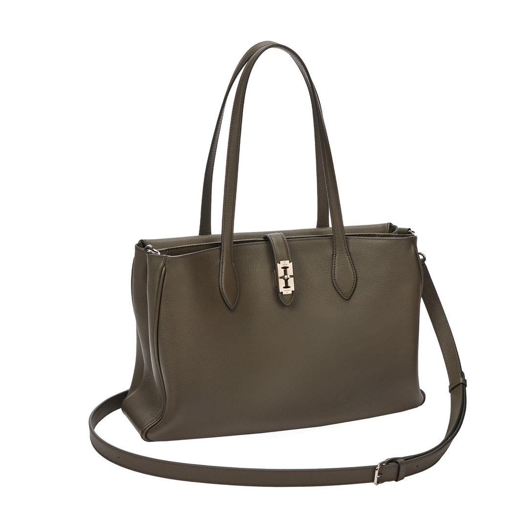 Toque Soft Tote L (토크 소프트 토트 라지) Punky Khaki