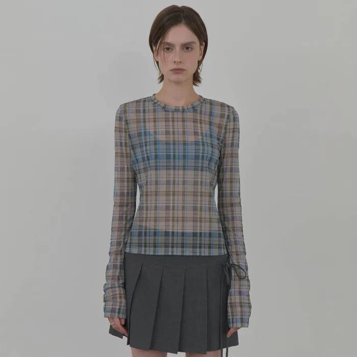 Classic Vintage Check Top VW5AE132_2color