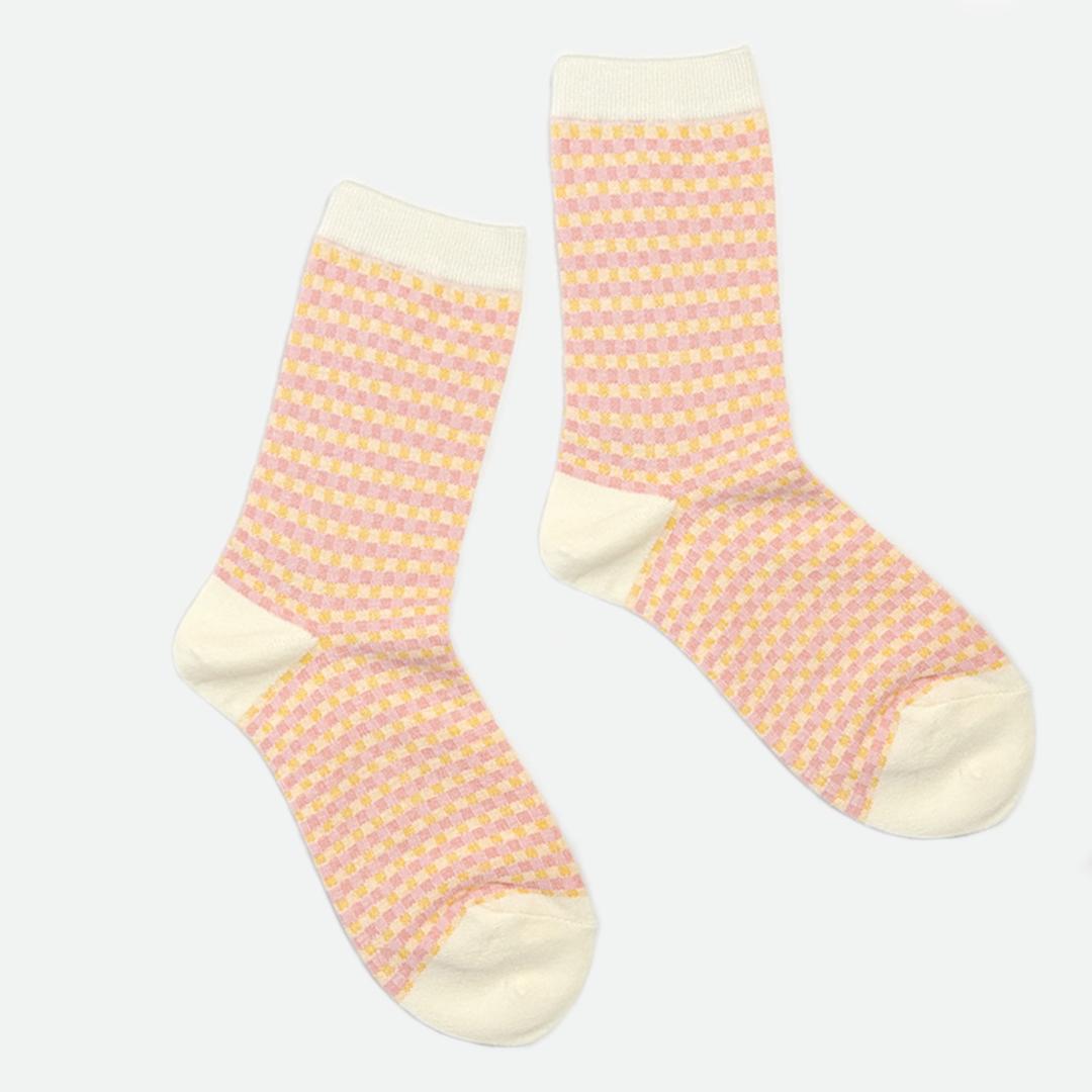 SMALL GINGHAM CHECK CANDY PINK 스몰 깅엄 체크 캔디핑크