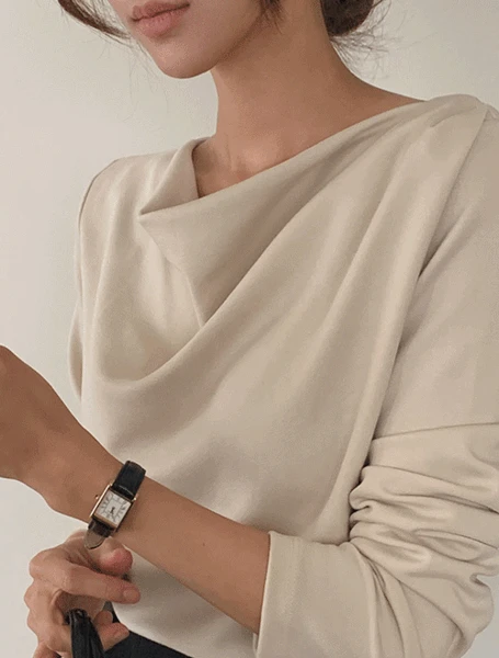 프리미엄 무아르 드레이프 티