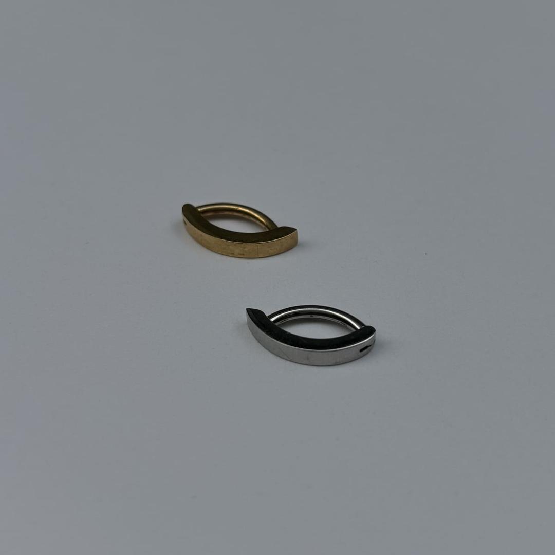 [서지컬스틸] 기본 링 배꼽 피어싱