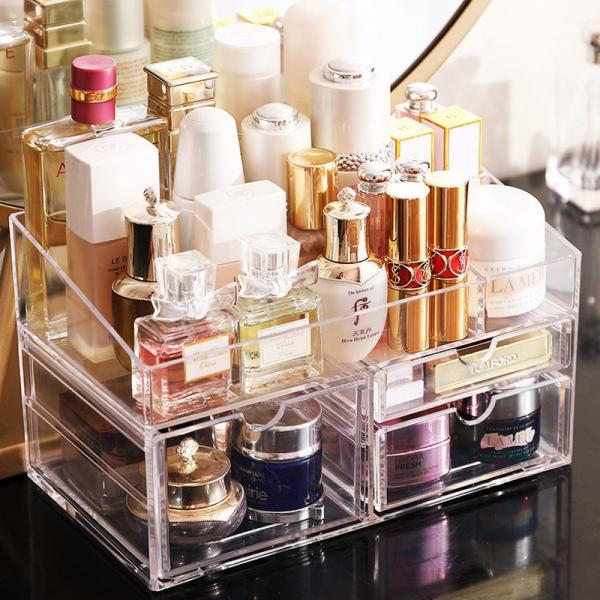 레디박스 투명 크리스탈 화장품 정리함 서랍형