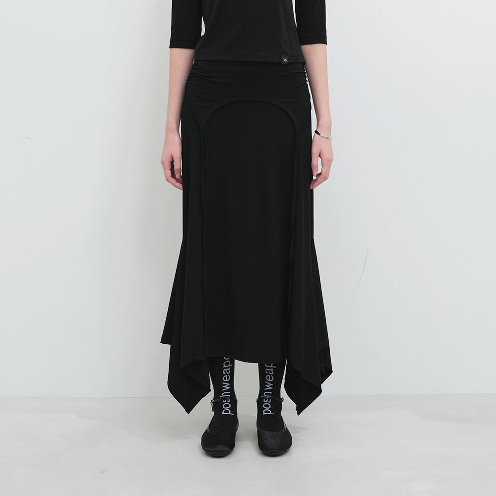 Layered Skirt (Black)