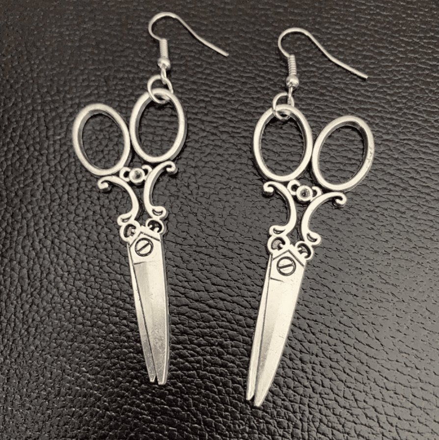 Anime Earrings - Scissor Academia Earrings