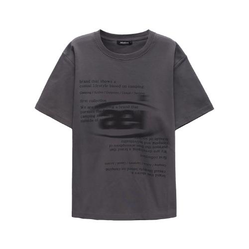 심볼 티셔츠 [다크 그레이]