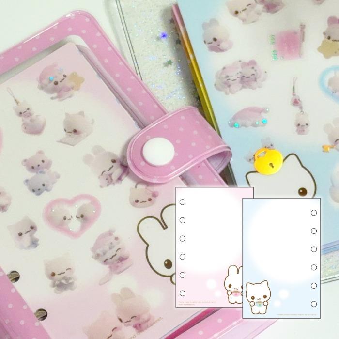 A7 마슈마로즈 코코아타임 이형지 속지 리필 (10장입)