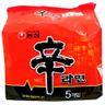 신라면 120g, 5개