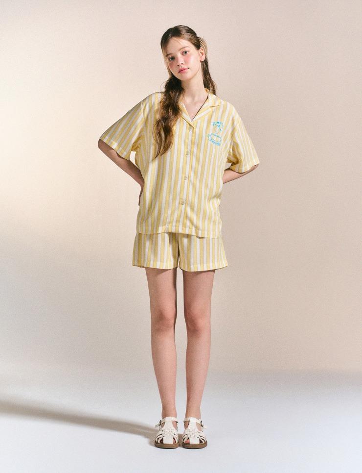 [여성] 6029 레몬토닉 반소매 상하