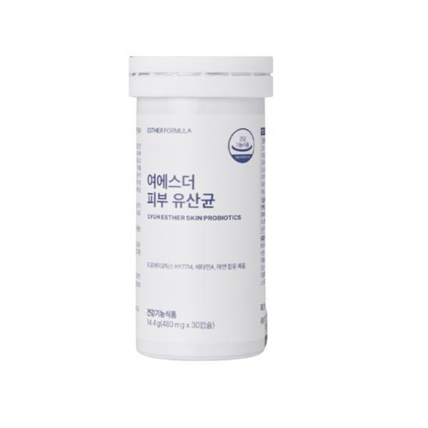 여에스더 피부 유산균 건강 백억 유상균 유신균 장용성 여에스터 두뇌 뇌 영양제 캡슐 dj