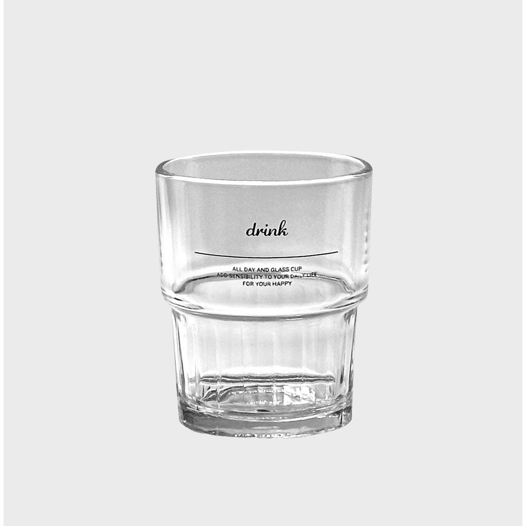 드링크 레트로 라인 글라스 RETRO LINE
