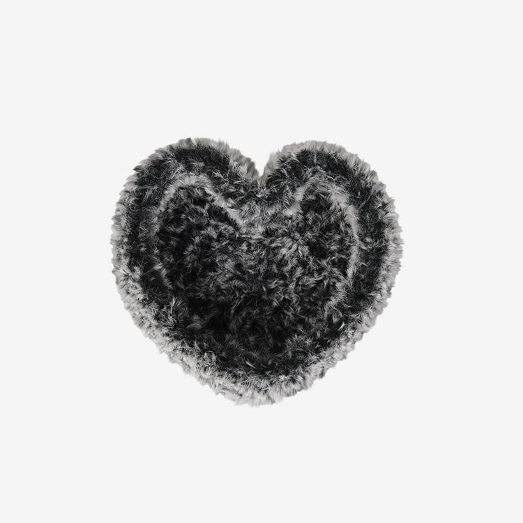 furry heart tray (mix)
