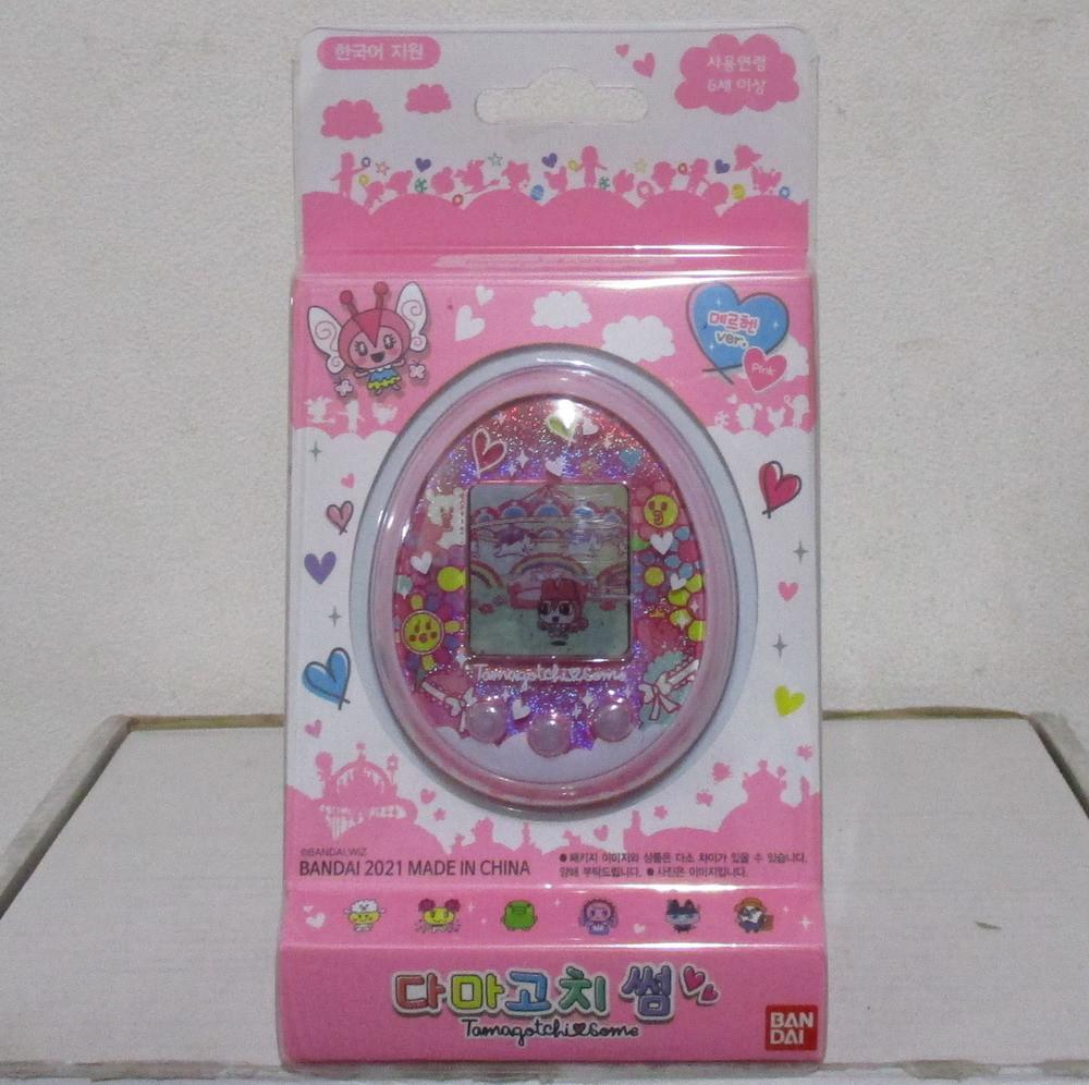 반다이코리아 한글판 다마고치썸 메르헨 핑크 Tamagotchi 게임기