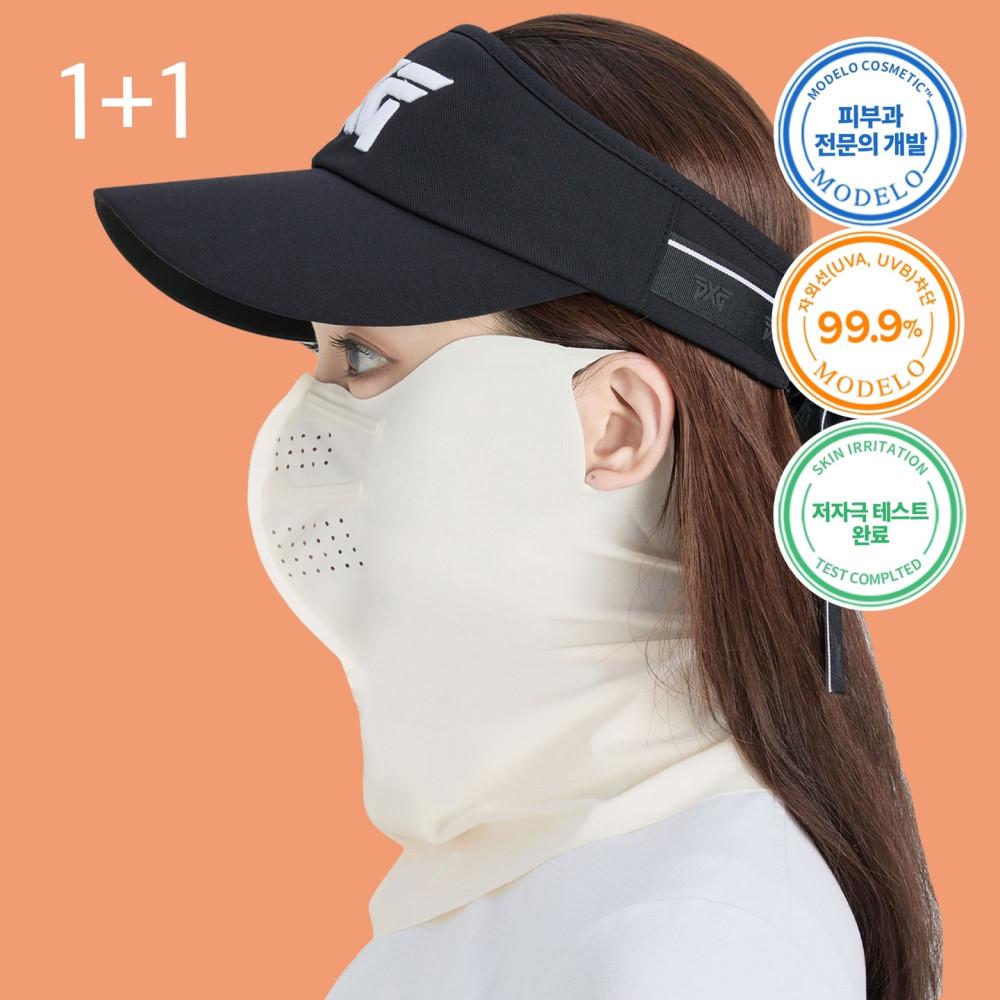 모델로 골프마스크 자외선차단 여성 자전거 등산 스키 마스크