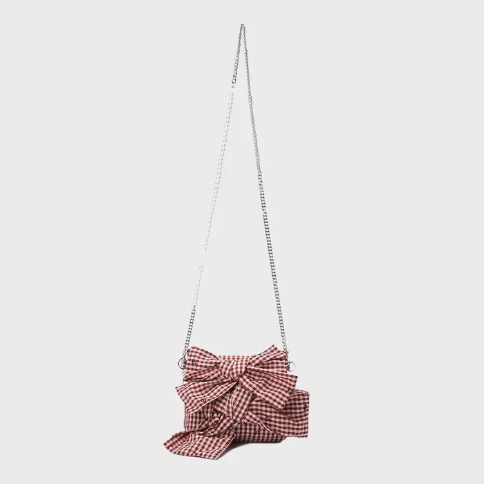 Pearl Chain Ribbon Bag (multi color) LXBAX26410XXX