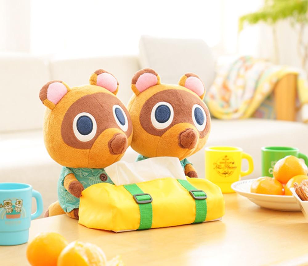 제일복권 모여라 동믈의 숲 A상 콩돌이 & 밤돌이 티슈 케이스