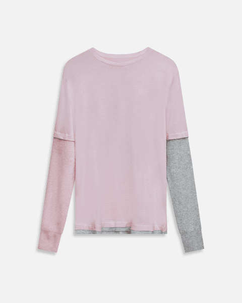 Pink and Gray Double Layer