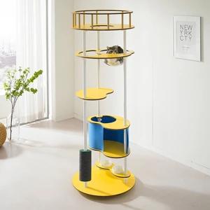 오르 ORC-307HR 튼튼한 DIY 원목 캣폴 캣스텝 계단 고양이 미니 캣타워