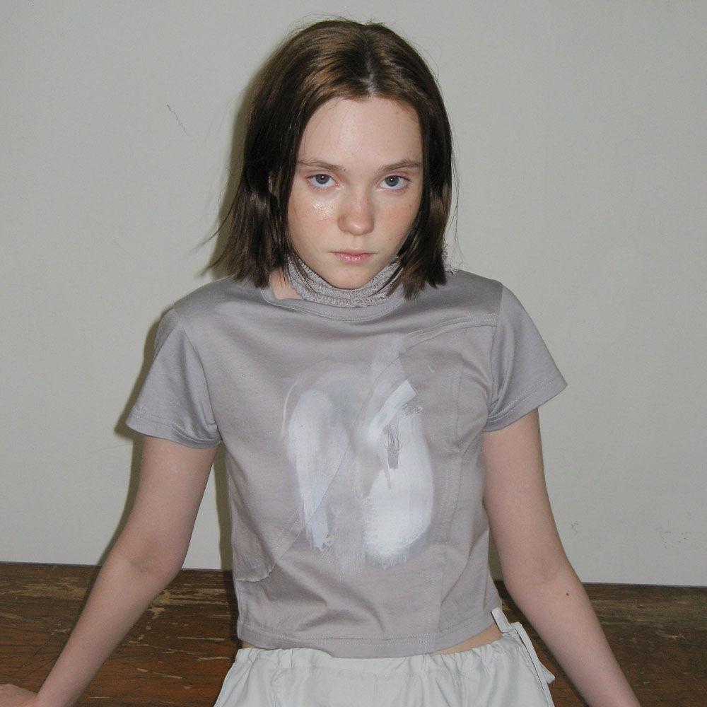 Brushed T-Shirt [Gray]